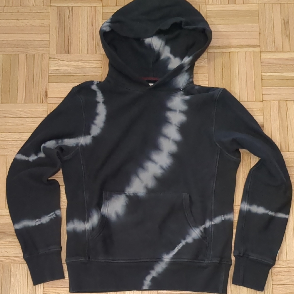Todd Snyder X Champion Black Tie-dye Sweatshirt